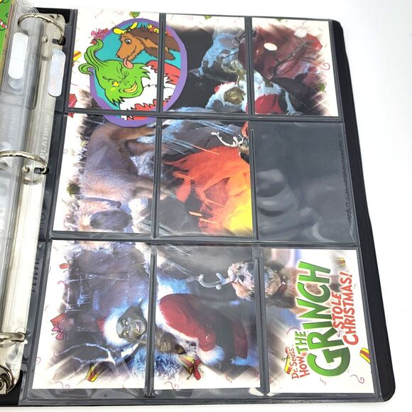 How the Grinch Stole Christmas First Edition 3 Ring Binder Album 98 Cards - Picture 12 of 16